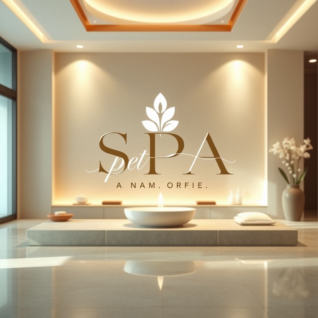 สร้างเอกลักษณ์ร้านสปาด้วยโลโก้ดีไซน์ใหม่ให้ดึงดูด